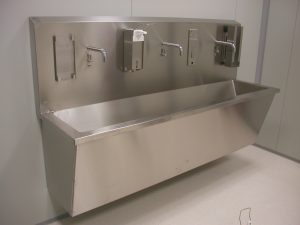 Lavabo suspendido faldon curva sanitaria 1